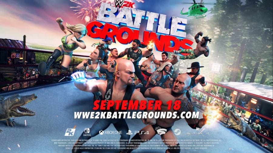 WWE 2K Battlegrounds chegará dia 18 de setembro
