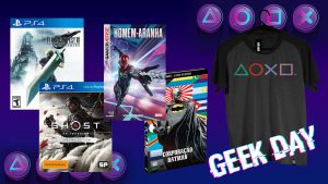 Geek Day: descontos especiais em games e muito mais!