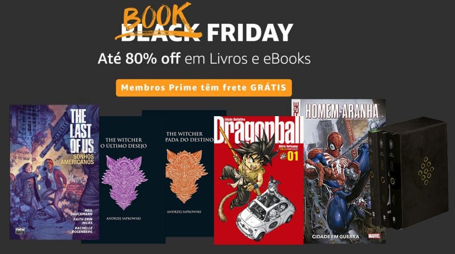 Book Friday na Amazon traz descontos de até 80 em livros