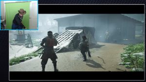 Na pele de Jin: jogador de Ghost of Tsushima usa uma katana como controle