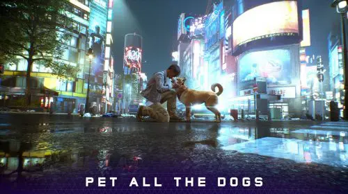 Jogadores poderão acariciar todos os cachorros em GhostWire Tokyo