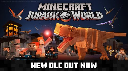 Jurassic World chega a Minecraft como DLC