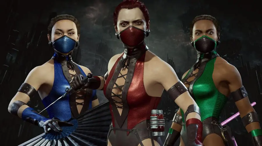 Lutadoras de Mortal Kombat 11 recebem skins 