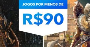 Jogos por Menos de R$ 90: Sony lança nova promoção na PS Store