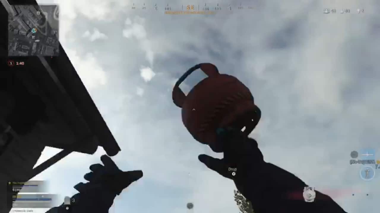 Warzone jogadores descobrem botijões de gás no mapa