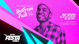 Rapper Anderson .Paak fará apresentação ao vivo em Fortnite