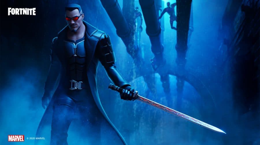 Blade, o caçador de vampiros da Marvel, chega a Fortnite