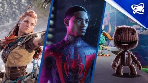 Para todos: Horizon Forbidden West, Spider-Man Miles Morales e Sackboy chegarão ao PS4