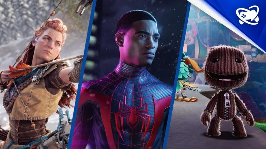 Para todos: Horizon Forbidden West, Spider-Man Miles Morales e Sackboy chegarão ao PS4
