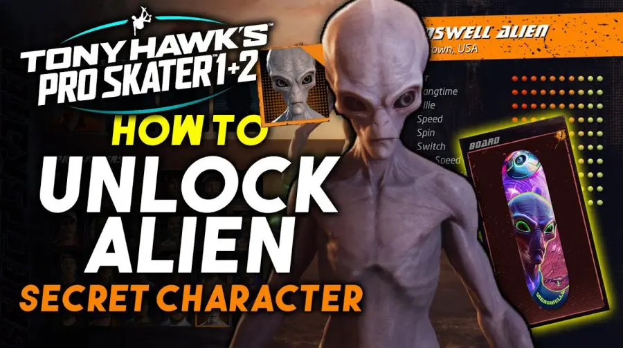 Tony Hawk's Pro Skater 1+2: como desbloquear o Alien
