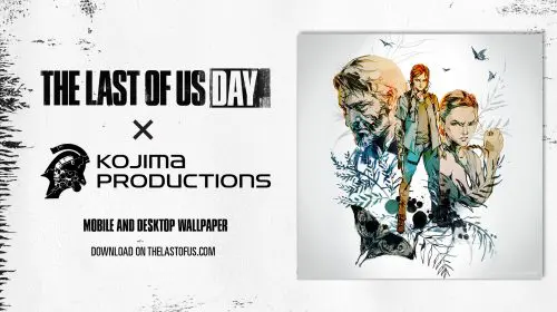 Naughty Dog lança wallpaper de The Last of Us 2 em colaboração com Kojima Productions
