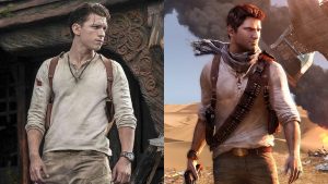 Nate, é você? Foto mostra Tom Holland como Nathan Drake em filme de Uncharted