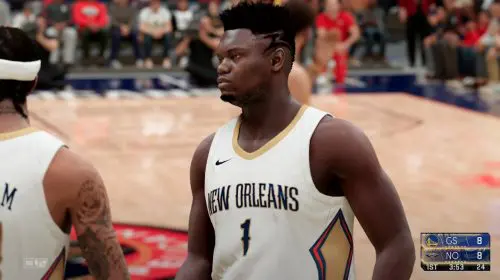 Gameplay de NBA 2K21 no PS5 destaca partida entre Warriors e Pelicans
