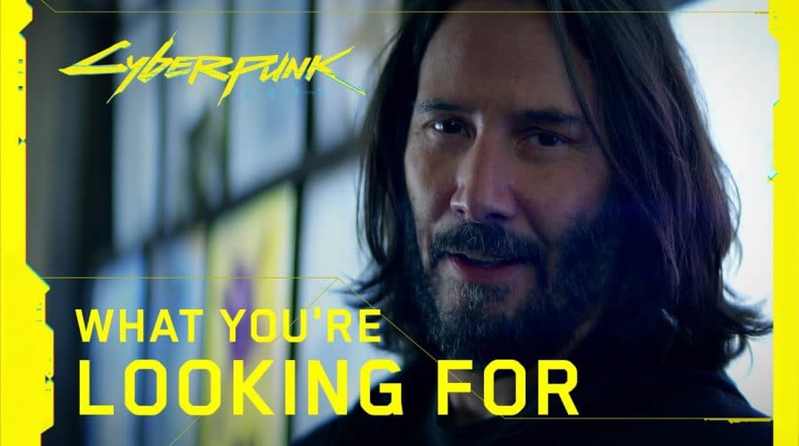 Um mês para o lançamento: Keanu Reeves estreia novo comercial de Cyberpunk 2077