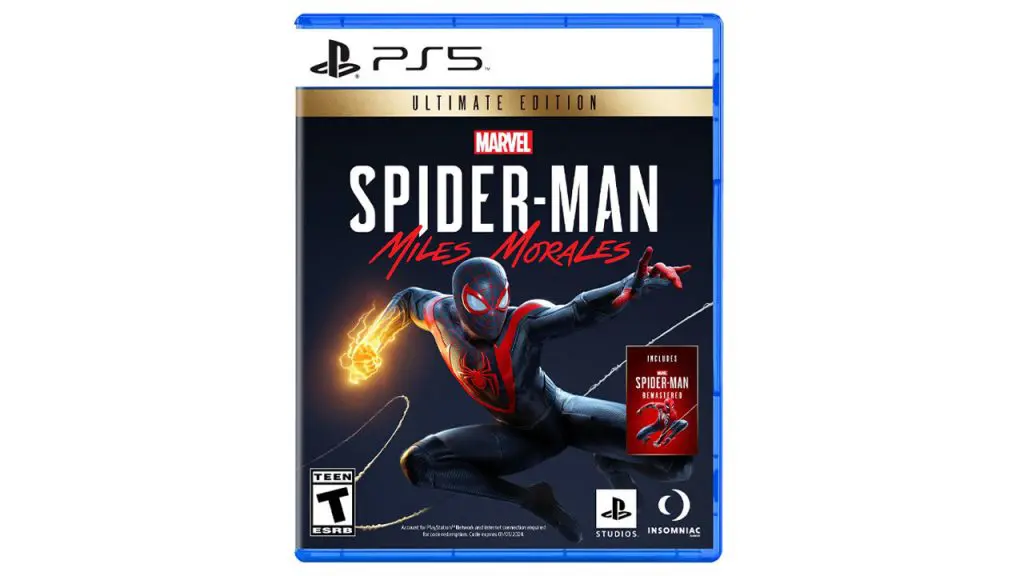 Jogos de PS5 Marvel's Spider-Man Miles Morales Ultimate Edition