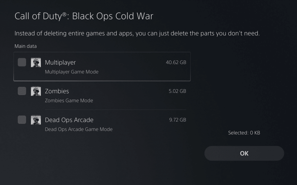 Black Ops Cold War no PS5