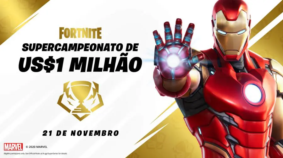 Nocaute da Marvel em Fortnite terá campeonato do Venom e de U$ 1 milhão