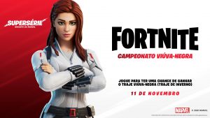 Viúva Negra chega ao Fortnite em novo campeonato