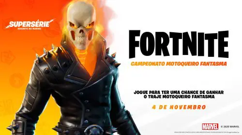 Motoqueiro Fantasma é mais um personagem a chegar ao Fortnite