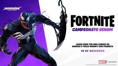 Como conseguir a skin do Venom em Fortnite gratuitamente