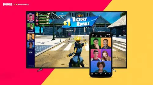 Fortnite terá integração com aplicativo Houseparty para chamadas de vídeo