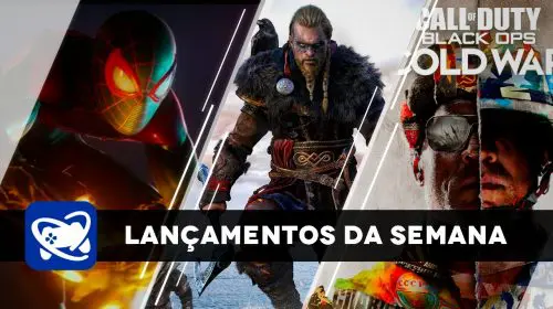 Veja os lançamentos da semana (10/11 a 13/11) para PS4