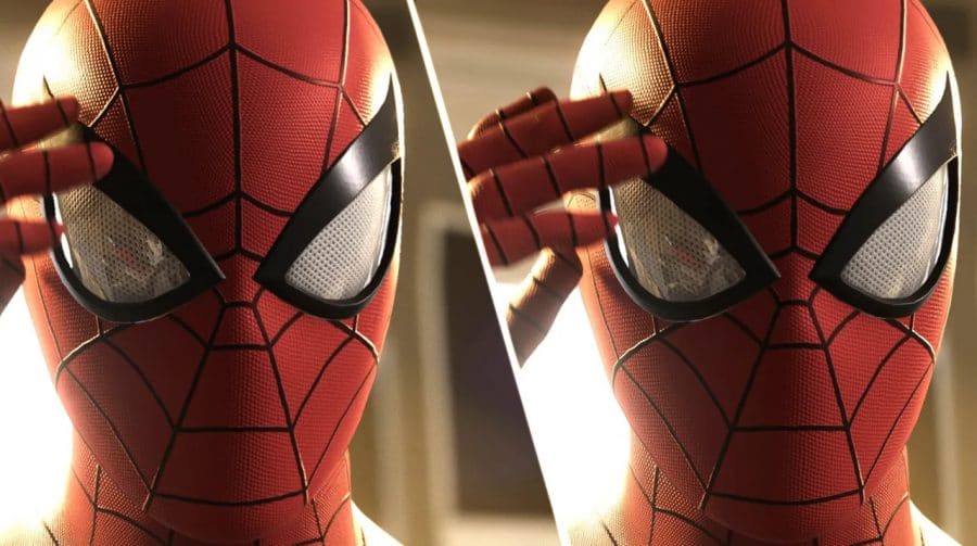 Imagens comparam Marvel's Spider-Man no PS5 e no PS4
