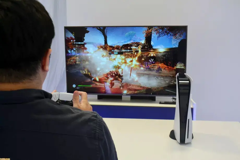 Jogador experimento o PS5 em uma das melhores TVs para os videogames