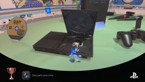 Microfone do PS5 grava a voz do jogador ao ganhar um troféu