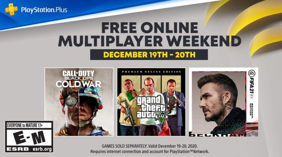 Cold War, GTA e FIFA 21 terão fim de semana com multiplayer gratuito no PS4 e PS5