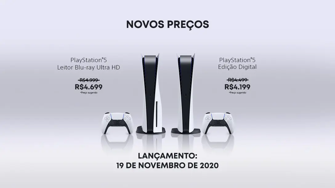 preço do PlayStation 5
