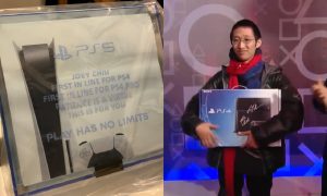 Sony manda PS5 para o primeiro comprador do PS4