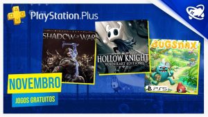 Jogos do PS Plus de Novembro já estão disponíveis; baixe aqui