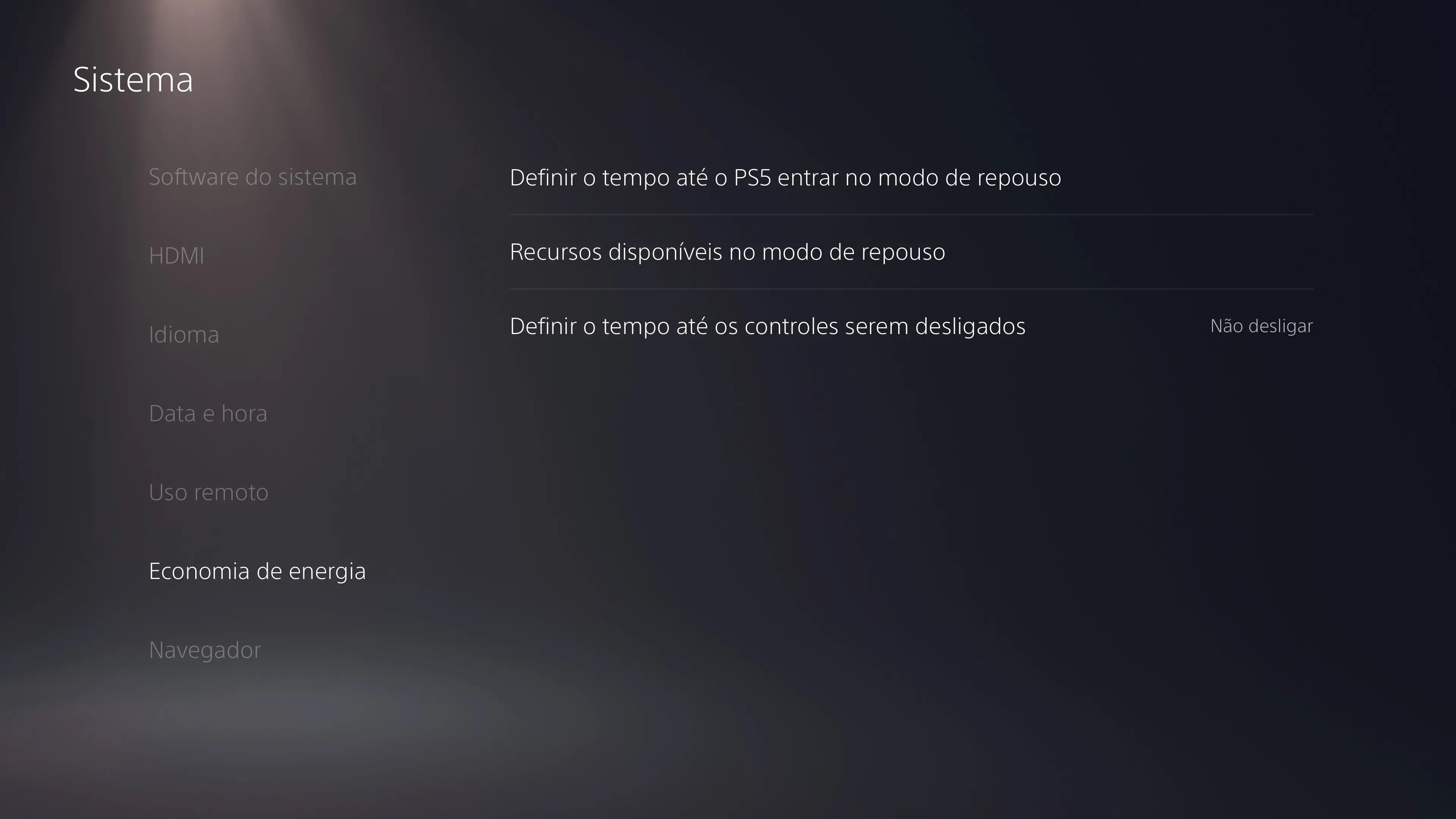 configurar o PlayStation 5 - 5