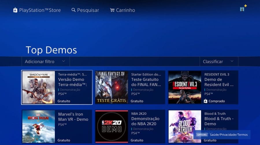 PS5 não terá suporte a maioria das demos e betas de PS4