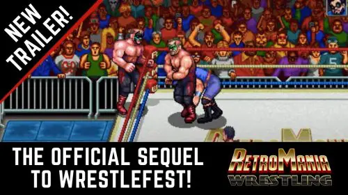 RetroMania Wrestling vai chegar em fevereiro ao PS4