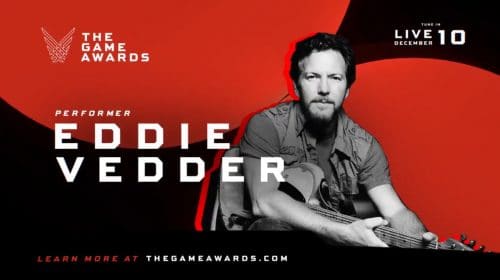 Eddie Vedder, vocalista do Pearl Jam, é anunciado como atração musical do The Game Awards 2020
