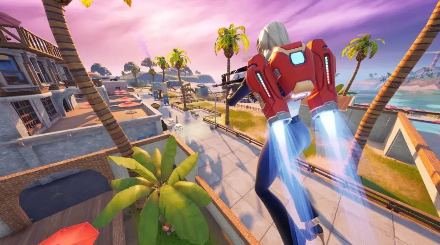 Update de Fortnite adiciona jetpacks à ilha do battle royale