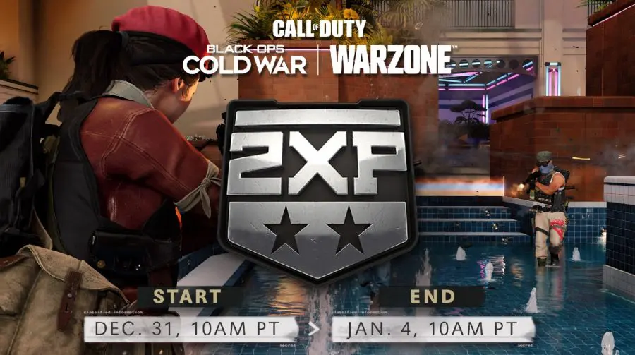 Call of Duty Black Ops Cold War e Warzone terão Dobro de XP no Ano Novo