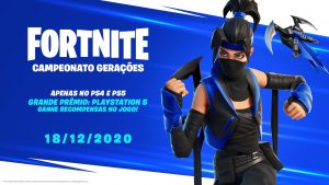 Campeonato de Fortnite presenteará vencedor com um PlayStation 5
