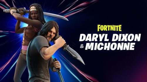 Daryl e Michonne, de The Walking Dead, já estão disponíveis em Fortnite