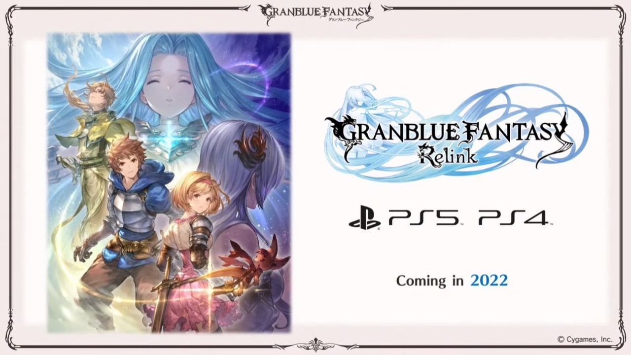 granblue fantasy project relink realease