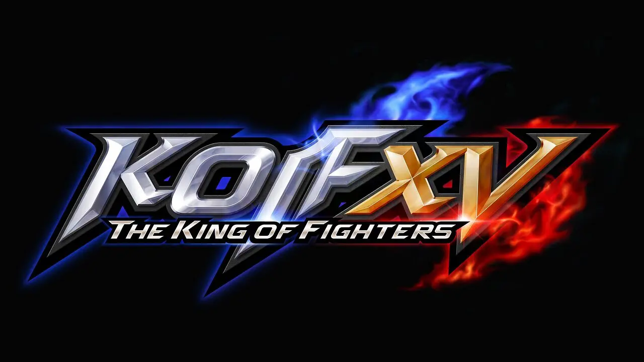 Imagem com a logo do jogo The King of Fighters XV