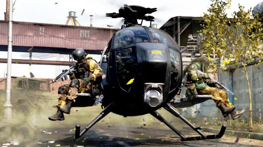 Helicópteros de ataque retornam ao Warzone, junto com antigos glitches