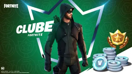 Arqueiro Verde chega ao Clube Fortnite no pacote de janeiro de 2021