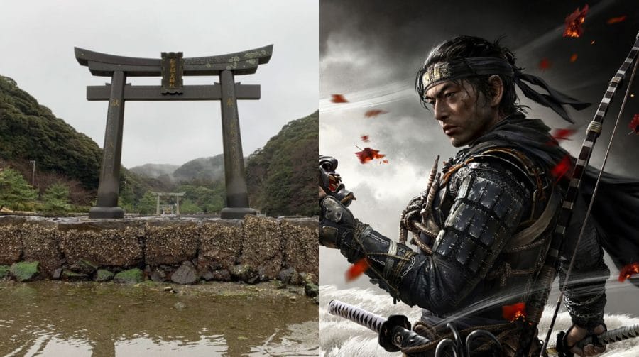 Fãs de Ghost of Tsushima ajudam a restaurar portão Torii na Ilha de Tsushima