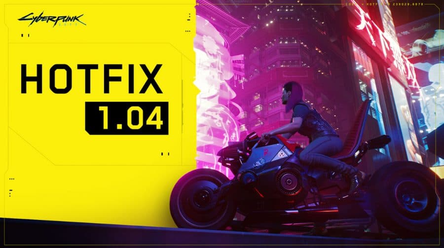 Cyberpunk 2077 ganha patch para consertar bugs e problemas do jogo