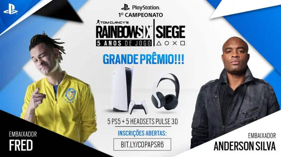 Campeonato de Rainbow Six Siege premiará time vencedor com cinco PS5