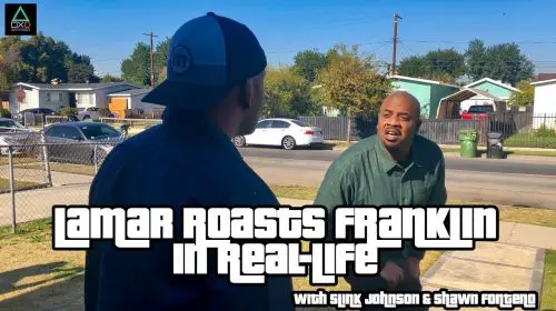 Dubladores de Lamar e Franklin recriam uma das cenas mais icônicas de GTA V na vida real