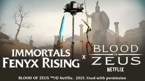 Immortals Fenyx Rising terá crossover com anime da Netflix